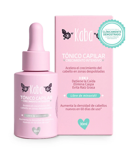 Tónico Capilar Para Crecimiento Intensivo Kaba 30 ml