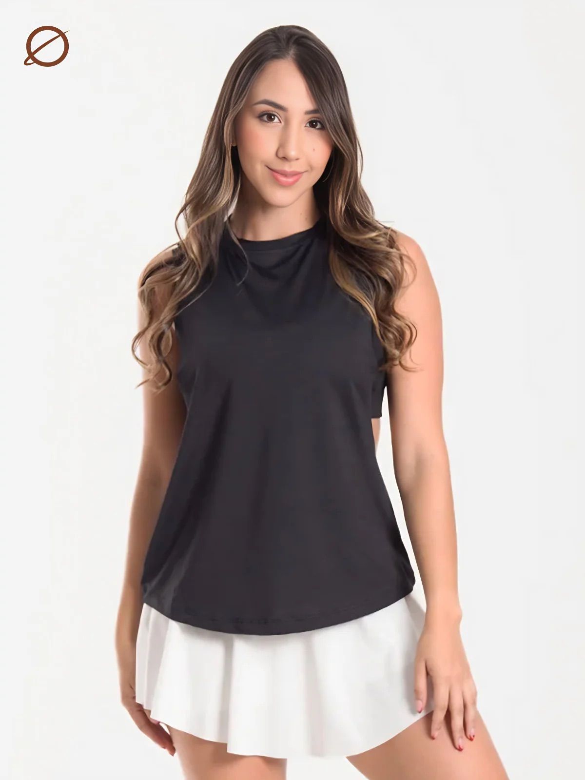 Greenfit Esqueleto Long Negra