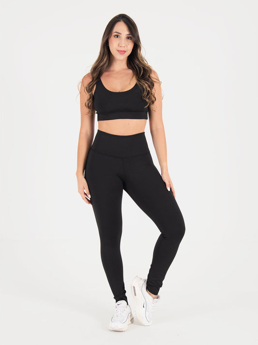 Greenfit Black Leggins Set